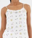 Pijama Feminino Ursinho Pooh Alças Finas Disney Off Wh-28053