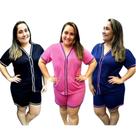 Pijama Femino Americano Plus size Baby doll de Verão Pijama Femino Americano Plus size Baby doll de Verão