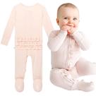 Pijama Footie Posh Peanut Sandy Blush - Macacão com Zíper