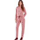 Pijama Frio Feminino Algodão Cor com amor - 2010583 COR Pijama Frio Feminino Algodão Cor com amor - 2010583 COR