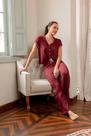Pijama Homewear Feminino Confortável Luxo Americano Blusa Manga Curta e Calça Pantalona Pijama Homewear Feminino Confortável Luxo Americano Blusa Manga Curta e Calça Pantalona