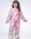 Pijama Infantil Americano de Inverno Manga Longa, Conjunto Infantil para o Frio Tecido Macio e Quentinho