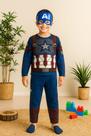 Pijama Infantil Capitão América calça e blusa