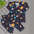Pijama Infantil em Malha Penteada 100% Algodão Pijama Infantil em Malha Penteada 100% Algodão