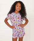 Pijama Infantil Estampa Doces Marisa Tam 4 a 12 Lilás-58103