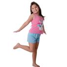Pijama Infantil Estampado com Vaquinha Gatinho e Unicórnio