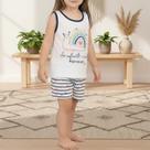 Pijama Infantil Feminino Ao Infinito e Além Izitex