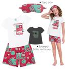 Pijama Infantil Feminino em Meia Malha c/ Tapa Olho Kyly