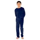 Pijama Infantil Fleece Pelinho Quentinho Roupa de Frio Inverno Masculino Azul (Tamanho 06) Pijama Infantil Fleece Pelinho Quentinho Roupa de Frio Inverno Masculino Azul (Tamanho 06)