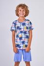 Pijama Infantil Liganete Familia Praieiro