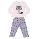 Pijama Infantil Longo Brilha No Escuro Evase Love Dadomile