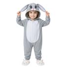 Pijama Infantil Macacão Kigurumi Fantasia Coelho Festa