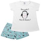 Pijama Infantil Manga Curta Menina Pulla Bulla Ref. 42600
