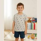 Pijama Infantil Masculino Coqueiros Izitex