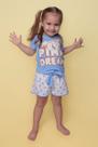 Pijama Infantil Menina Algodão POA Gatinho