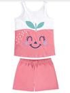 Pijama Infantil Menina Conjunto Blusa e Short em Meia Malha 100% Algodão BRILHA NO ESCURO-MalweeKids Pijama Infantil Menina Conjunto Blusa e Short em Meia Malha 100% Algodão BRILHA NO ESCURO-MalweeKids