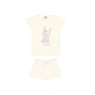 Pijama Infantil Menina Good Night By Pulla Bulla Ref. 200800 Cor:Off WhiteTamanho:4 Pijama Infantil Menina Good Night By Pulla Bulla Ref. 200800 Cor:Off WhiteTamanho:4