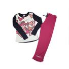 Pijama Infantil Menina Recco Microfibra