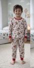 Pijama Infantil Menino Inverno em Malha Estampado Pijama Masculino Longo Cinza Capivara Blusa Manga Longa e Calça com Punho em Ribana Pijama Infantil Menino Inverno em Malha Estampado Pijama Masculino Longo Cinza Capivara Blusa Manga Longa e Calça com Punho em Ribana