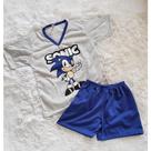Pijama Infantil Menino Manga curta e short Super Homem Heroi