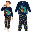 Pijama Infantil Menino Manga Longa Escolha Seu Modelo, com Estampas Fofas e Conforto Infantil Masculino