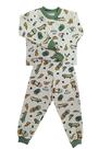 Pijama infantil menino manga longa inverno quentinho moletinho flanelado por dentro 0 a 4 anos