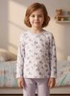 PIJAMA INFANTIL MOLETOM FLANELADO VÁRIAS ESTAMPAS Nº 4 AO 8