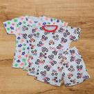 Pijama infantil musculino c/ manga-tamanho 2Ao 8