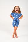 Pijama Infantil Pele De Pêssego Space