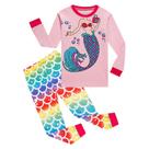 Pijama Infantil sereia Comprido Menina Algodão Manga Longa Pijama Infantil sereia Comprido Menina Algodão Manga Longa
