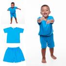 Pijama infantil tamanho 2 azul
