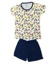 Pijama Infantil Verão Menina 100% Algodão 10-12-14 Cor:GatinhosTamanho:10