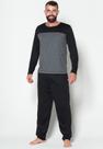 Pijama Inverno Masculino Longo Bicolor Calça e Blusa