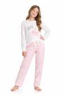 Pijama Inverno Meia Malha Kids Menina Xadrez - TMX Pijama Inverno Meia Malha Kids Menina Xadrez - TMX