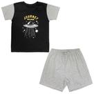 Pijama Juvenil Look Jeans Space Curto - MESCLA - 4
