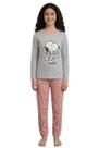 Pijama Juvenil Meninas Personagem Quentinho Manga Longa Tamanho 12 14 16