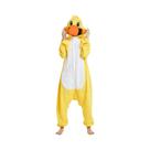 Pijama Kigurumi De Pato Amarelo Para Halloween, Cosplay, Festa E Uso Doméstico Para Adultos, Homens