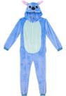 Pijama Kigurumi Lilo Stitch Macacão Com Capuz Macacão Unissex