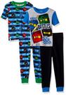 Pijama LEGO Ninjago - 4 Peças - Para Meninos (4 Anos)