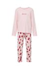 Pijama Longo Daisy Days 24.38.0030 Infantil Cerejas Algodão T. 04/08