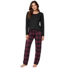 Pijama Longo De Frio Feminino Adulto Manga Inverno