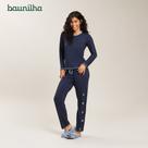 Pijama Longo De Viscose Stretch Coleção Baunilha