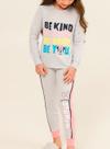 Pijama Longo Disney 24.03.0033 Infantil Minnie Be Kind Meia Malha T. 04/08 Pijama Longo Disney 24.03.0033 Infantil Minnie Be Kind Meia Malha T. 04/08