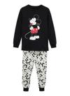 Pijama Longo Disney 27.03.0025 Infantil Mickey Bler Algodão T. 04/08