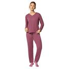 Pijama Longo Em Liocel Lupo Adulto Feminino 24658-001