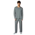 Pijama Longo Em Viscose Adulto Masculino Lupo 28613-001