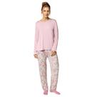 Pijama Longo Em Viscose Lupo Adulto Feminino 24604-001