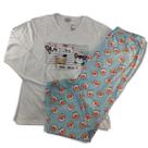 Pijama longo fem friends forever lua encantada ref 985 Pijama longo fem friends forever lua encantada ref 985