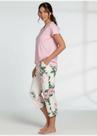 Pijama Longo Feminino DeMillus Purisme 285600 Conforto e Maciez para Noite TAM 52