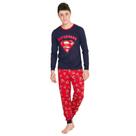 Pijama Longo Juvenil Superman DC Comics 28.39.0002